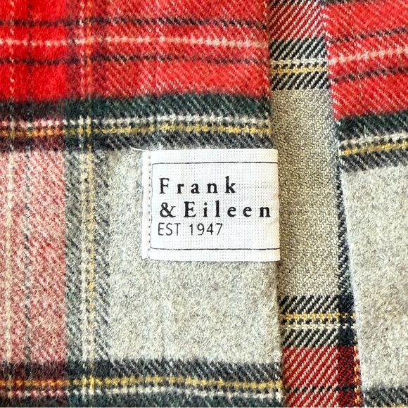 Frank & Eileen EILEEN Relax Button Up Plaid Shirt Size XS - Picture 2 of 10